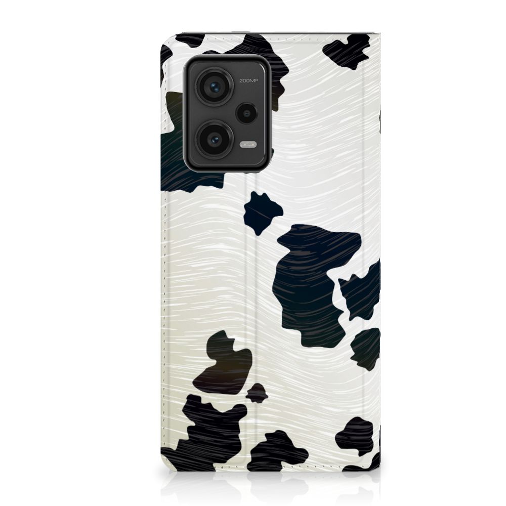 Xiaomi Redmi Note 12 Pro Plus Hoesje maken Koeienvlekken case koeienpatroon voorkant