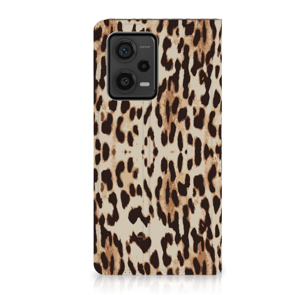 Xiaomi Redmi Note 12 Pro Plus Hoesje maken Leopard hoesje luipaardprint voorkant