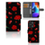 Xiaomi Redmi Note 12 Pro Plus Leuk Hoesje Valentine bookcase design rozen aanzicht