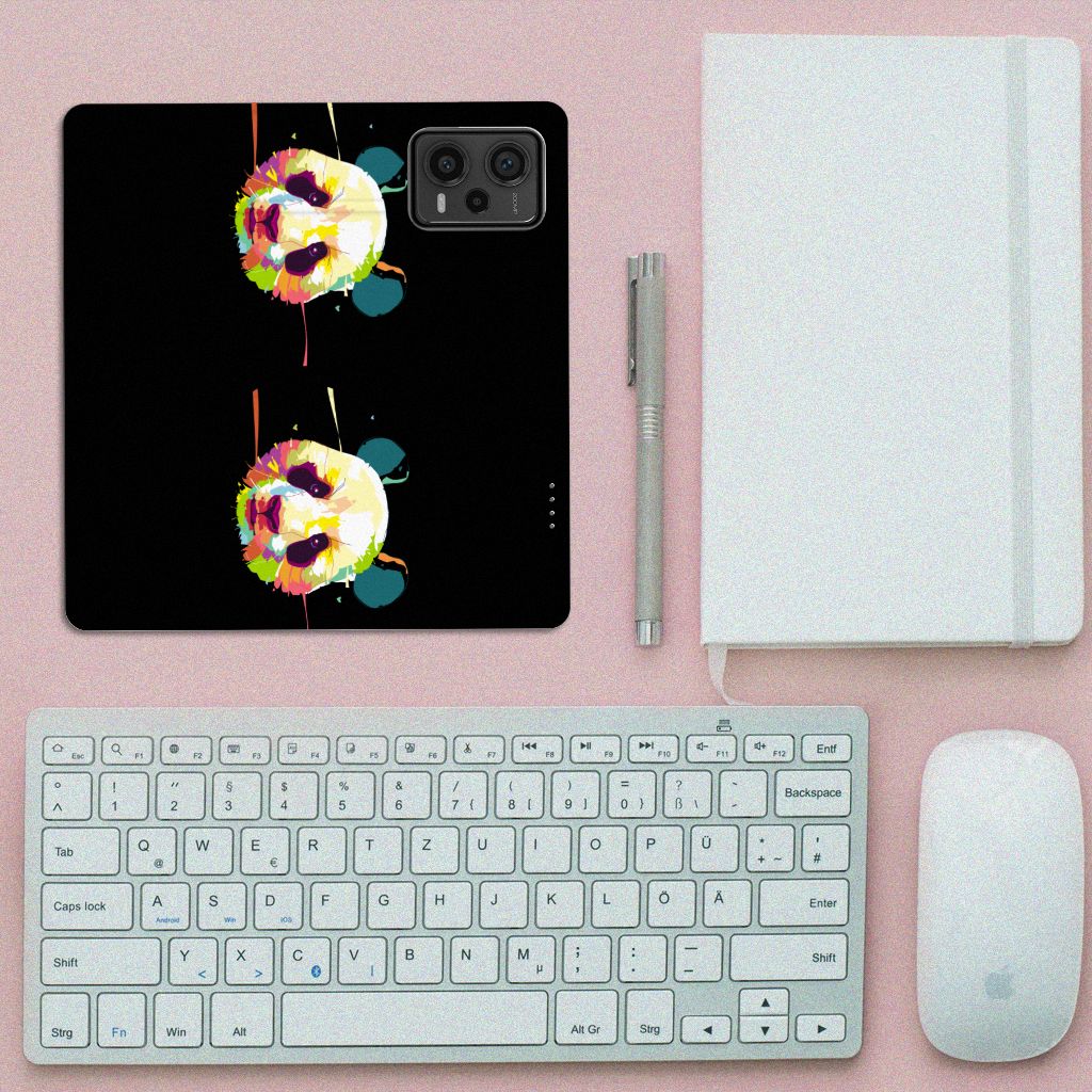 Xiaomi Redmi Note 12 Pro Plus Magnet Case Panda Color bovenaanzicht