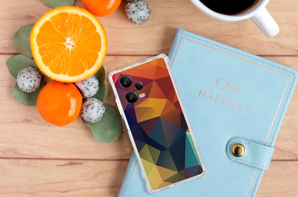 Xiaomi Redmi Note 12 Pro Plus Shockproof Case Polygon Color B2C Telecom