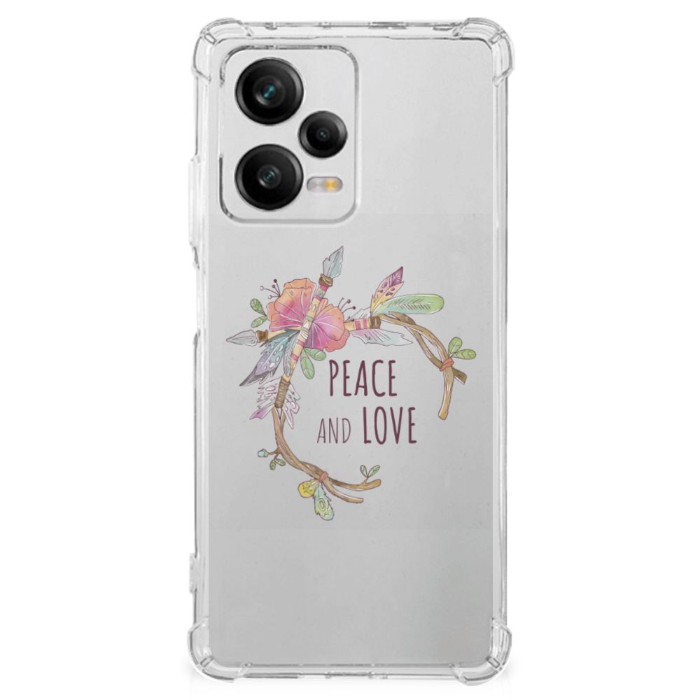 Xiaomi Redmi Note 12 Pro Plus Stevig Bumper Hoesje Boho Text B2C Telecom