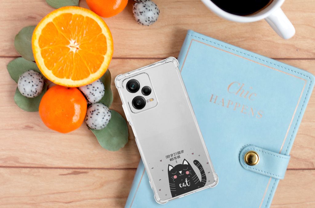 Xiaomi Redmi Note 12 Pro Plus Stevig Bumper Hoesje Cat Good Day B2C Telecom
