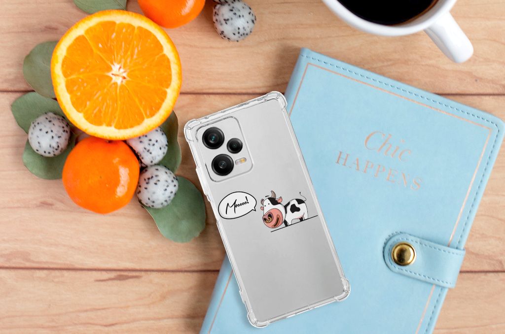 Xiaomi Redmi Note 12 Pro Plus Stevig Bumper Hoesje Cow B2C Telecom