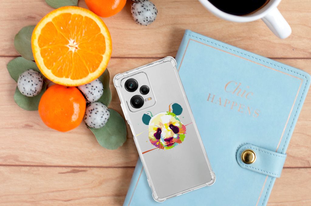 Xiaomi Redmi Note 12 Pro Plus Stevig Bumper Hoesje Panda Color B2C Telecom