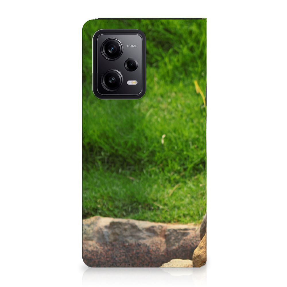 Xiaomi Redmi Note 12 Pro Poco X5 Pro Hoesje maken Panda design hoesje aanzicht