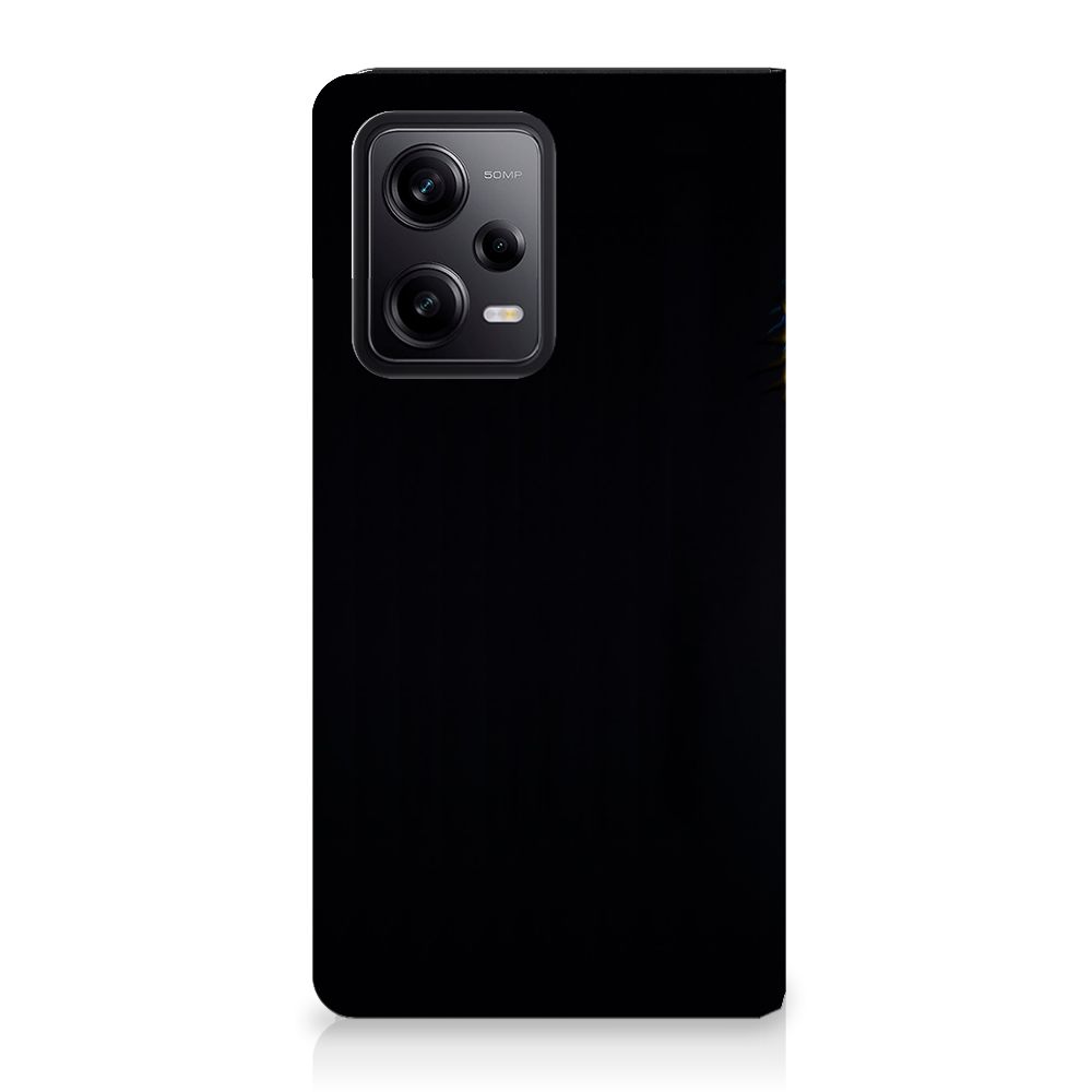 Xiaomi Redmi Note 12 Pro Poco X5 Pro hoesje maken papegaai zwart