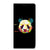 Xiaomi Redmi Note 12 Pro | Poco X5 Pro Magnet Case Panda Color met kleurrijke panda op zwart, perfect als cadeau 🎁 en bescherming.