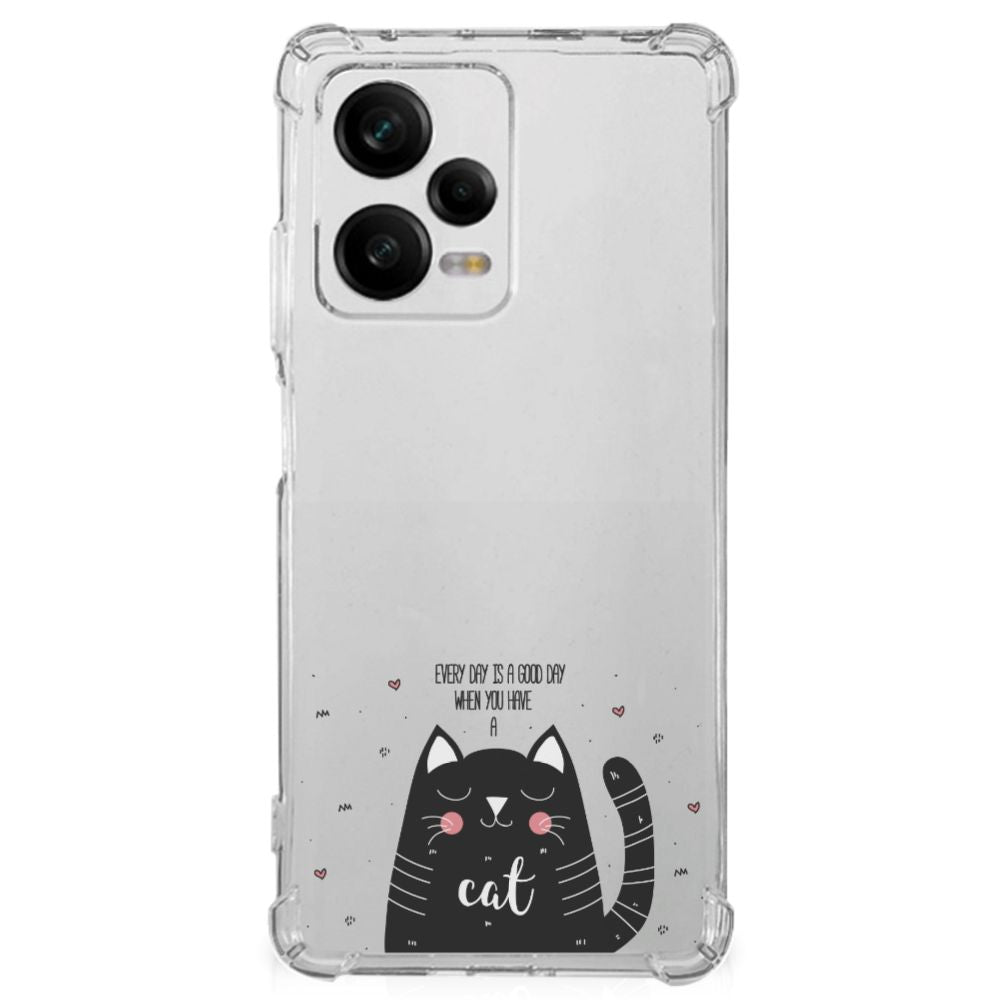 Xiaomi Redmi Note 12 Pro Stevig Bumper Hoesje Cat Good Day B2C Telecom