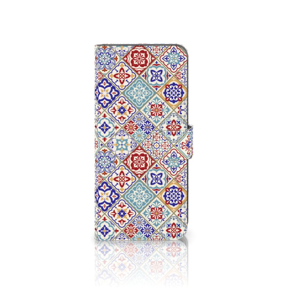 Xiaomi Redmi Note 12S Bookcase Tiles Color boekhoes tegels voorkant