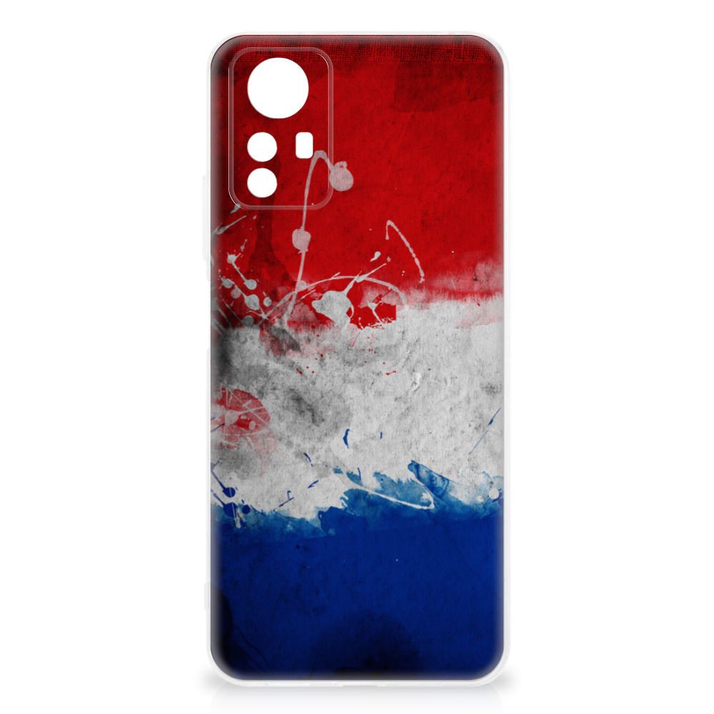 Xiaomi Redmi Note 12S Hoesje Nederland hoesje met Nederlandse vlag design voorkant