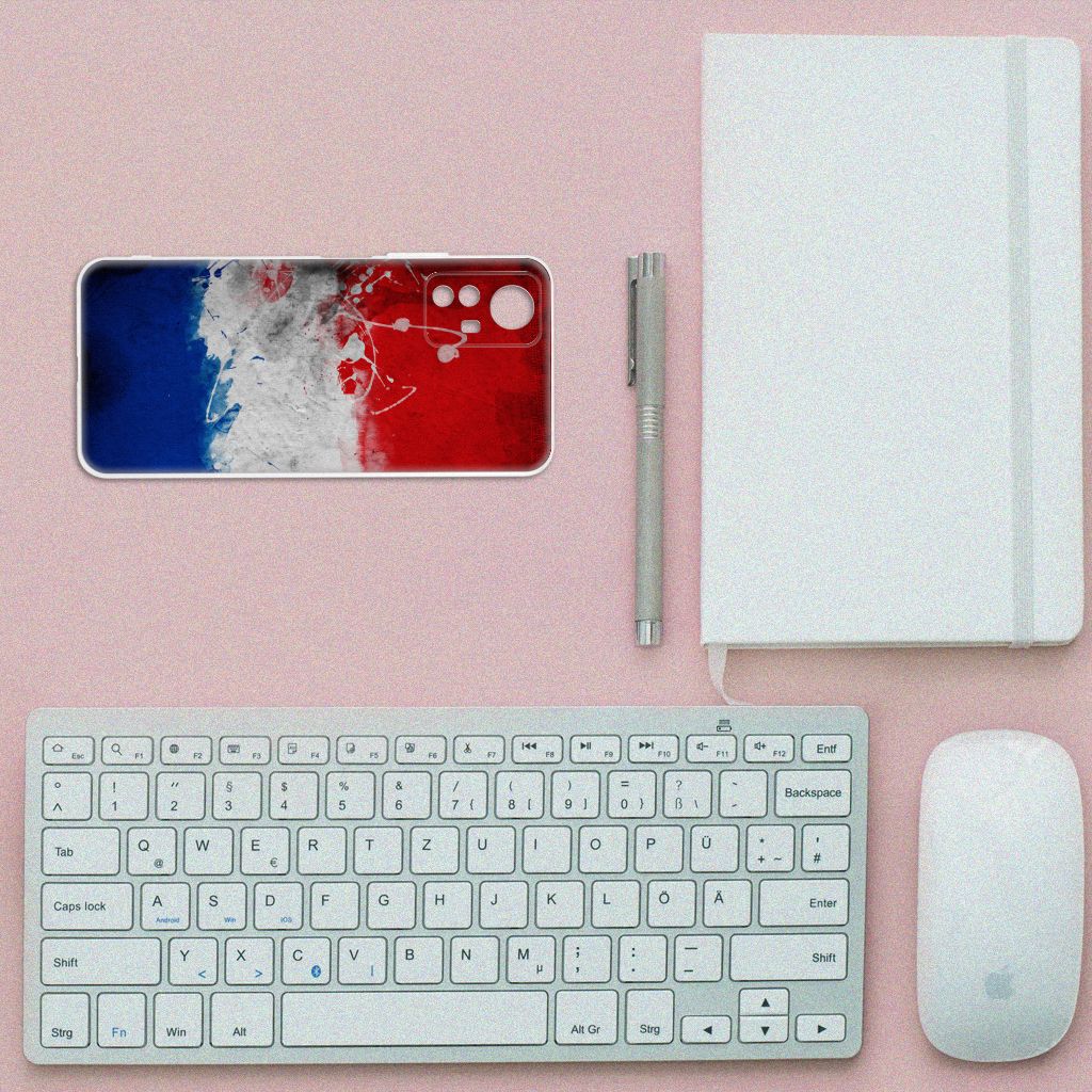 Xiaomi Redmi Note 12S Hoesje Nederland design Nederlandse vlag aanzicht