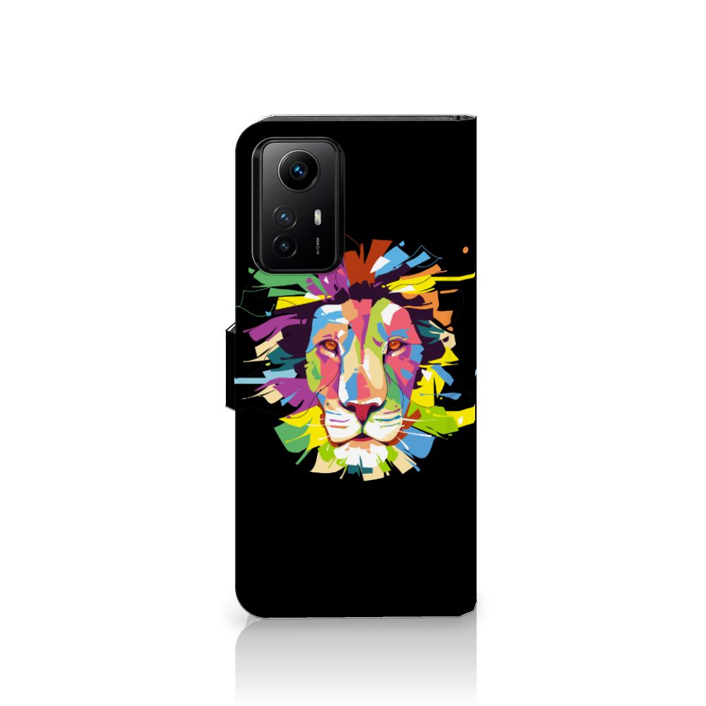 Xiaomi Redmi Note 12S Leuk Hoesje Lion Color - uniek design voor bescherming en uitstraling 🎨