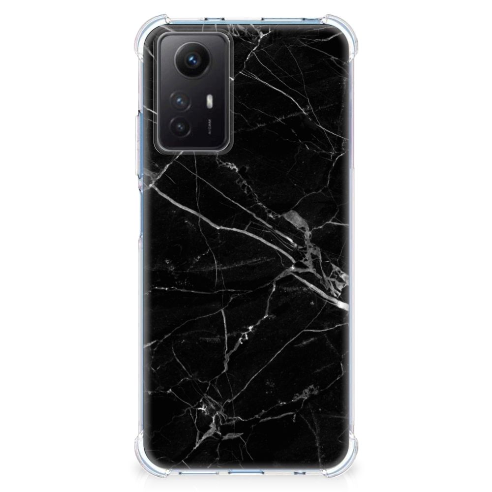 Xiaomi Redmi Note 12s Anti-Shock Hoesje Marmer Zwart - Origineel Cadeau Vader B2C Telecom