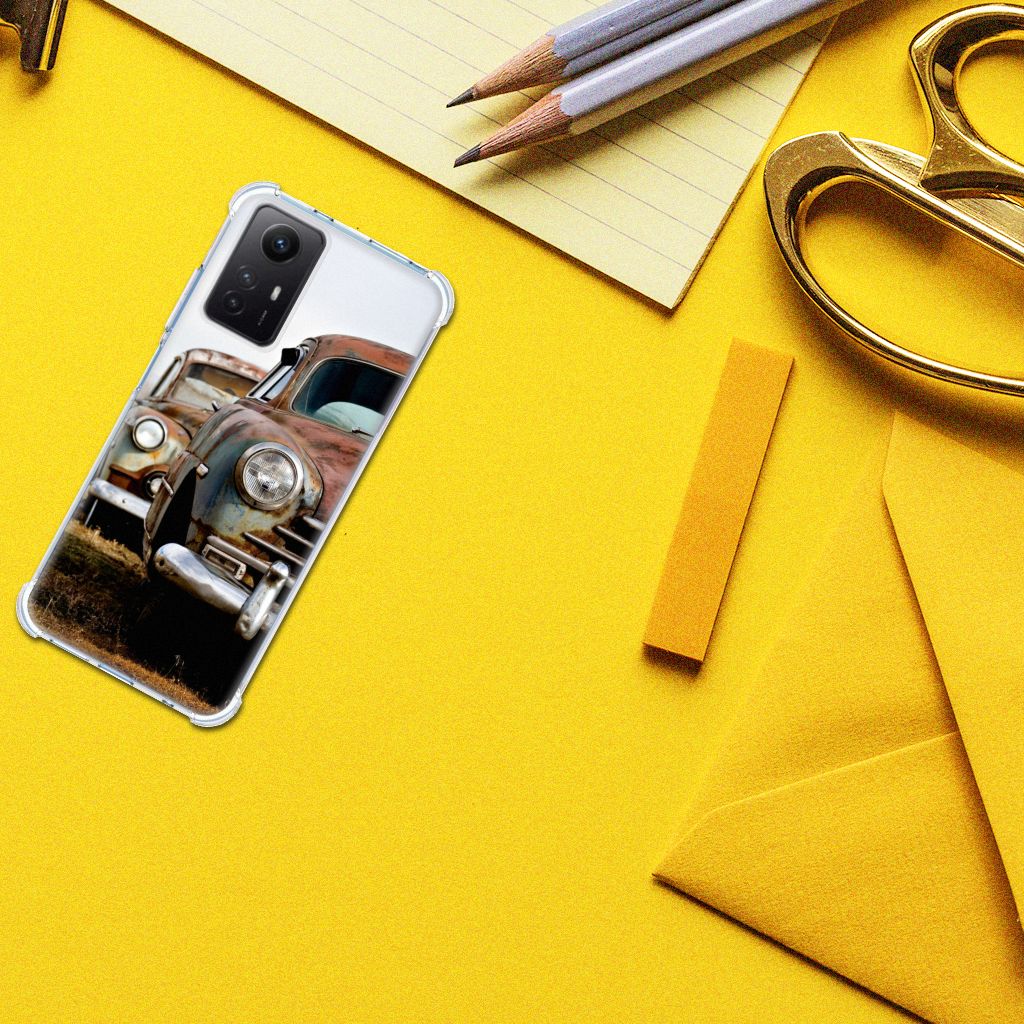 Xiaomi Redmi Note 12s Anti-shock Hoesje met foto Vintage Auto B2C Telecom
