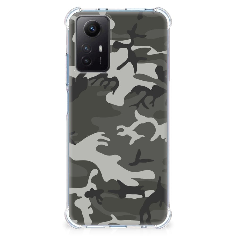Xiaomi Redmi Note 12s Doorzichtige Silicone Hoesje Army Light B2C Telecom