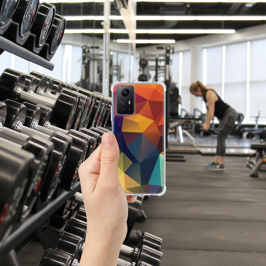 Xiaomi Redmi Note 12s Shockproof Case Polygon Color B2C Telecom