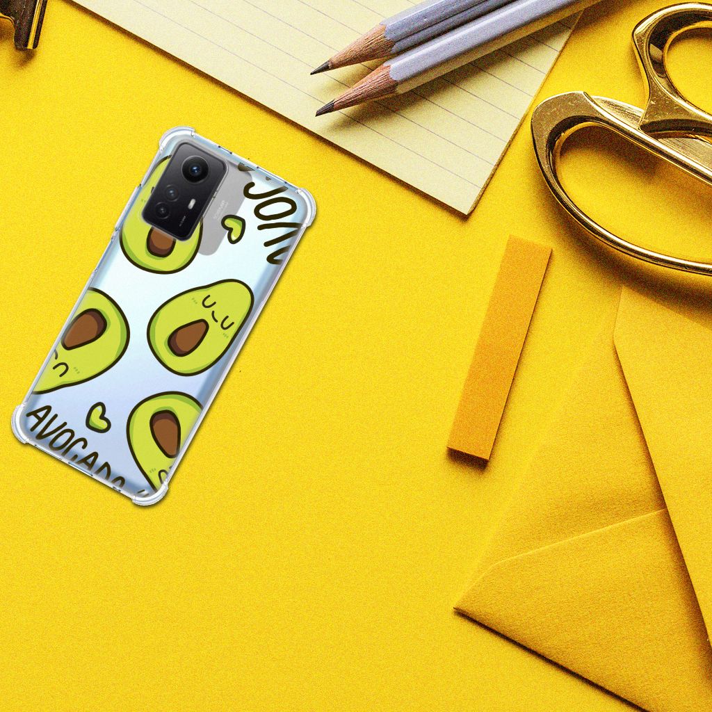 Xiaomi Redmi Note 12s Stevig Bumper Hoesje Avocado Singing B2C Telecom
