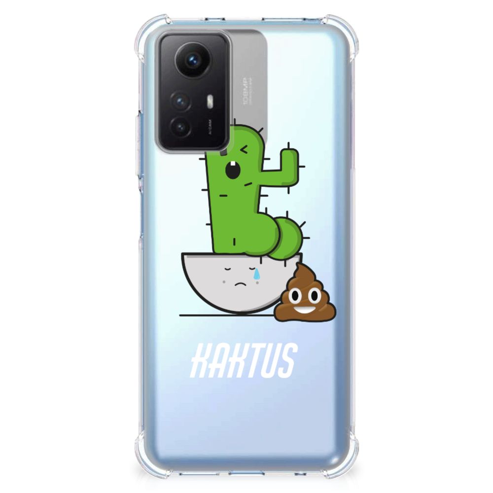 Xiaomi Redmi Note 12s Stevig Bumper Hoesje Cactus Poo B2C Telecom