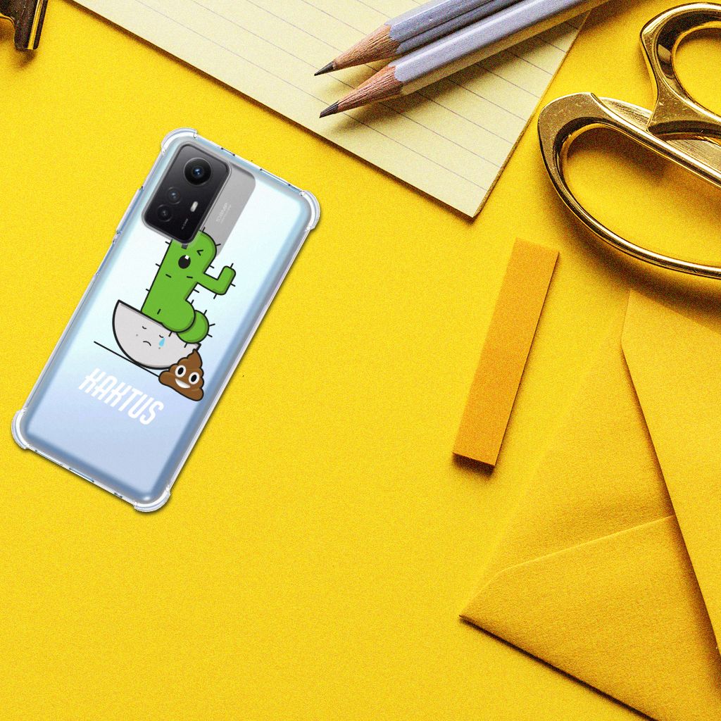 Xiaomi Redmi Note 12s Stevig Bumper Hoesje Cactus Poo B2C Telecom