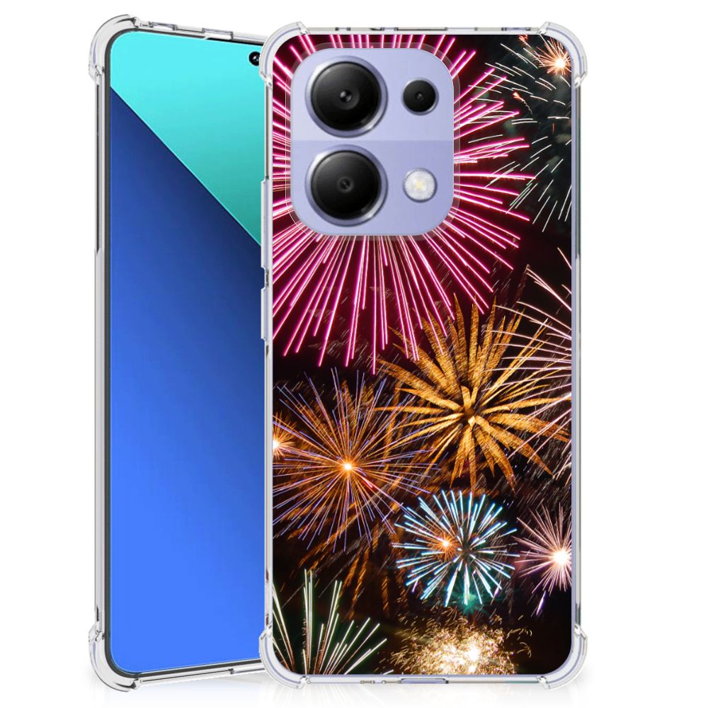 Xiaomi Redmi Note 13 4G Anti Shock Bumper Case Vuurwerk B2C Telecom