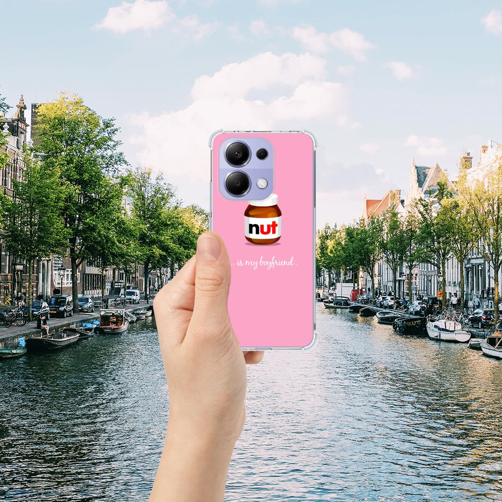 Xiaomi Redmi Note 13 4G Beschermhoes Nut Boyfriend hand aanzicht