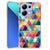 Xiaomi Redmi Note 13 4G Doorzichtige Silicone Hoesje Geruit B2C Telecom