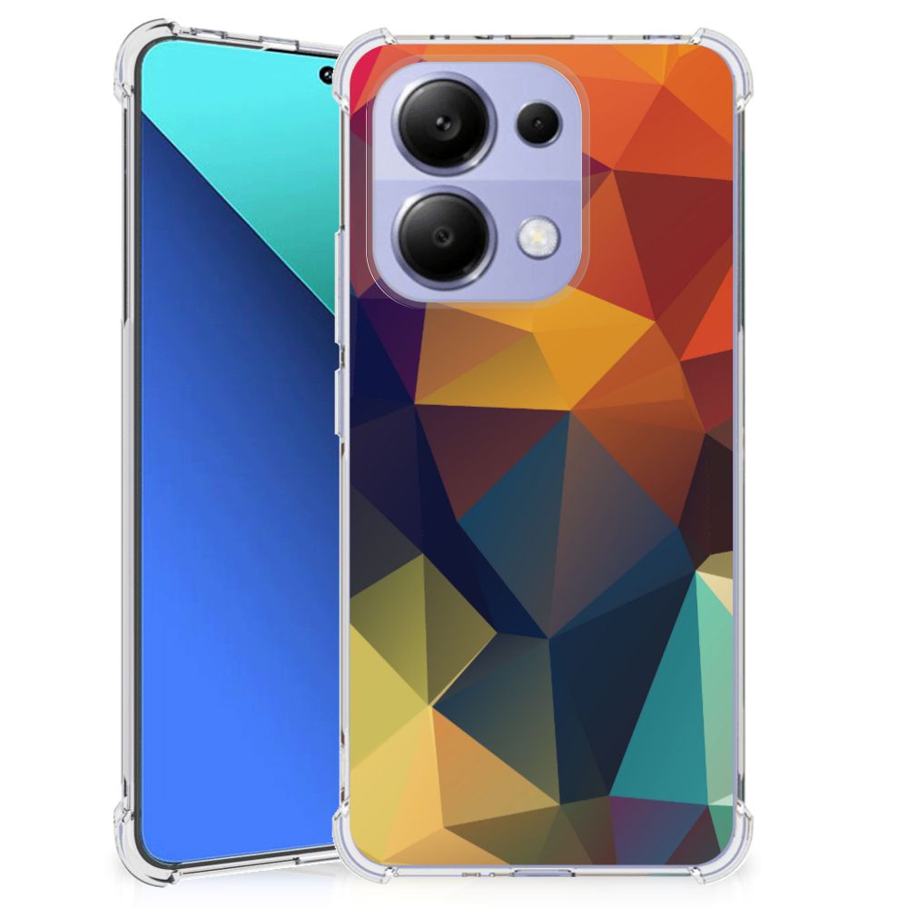 Xiaomi Redmi Note 13 4G Shockproof Case Polygon Color B2C Telecom