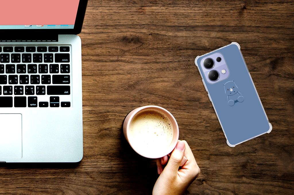 Xiaomi Redmi Note 13 4G Stevig Bumper Hoesje Baby Rhino B2C Telecom