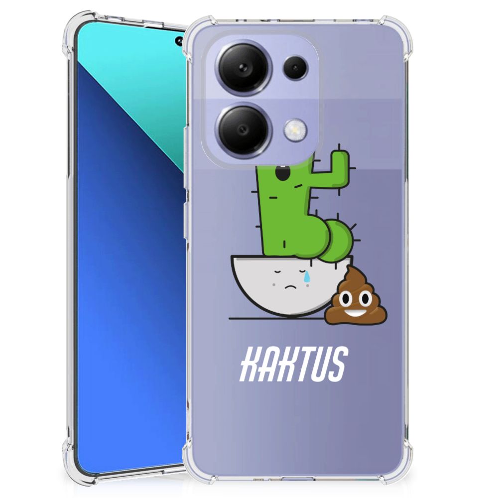 Xiaomi Redmi Note 13 4G Stevig Bumper Hoesje Cactus Poo B2C Telecom