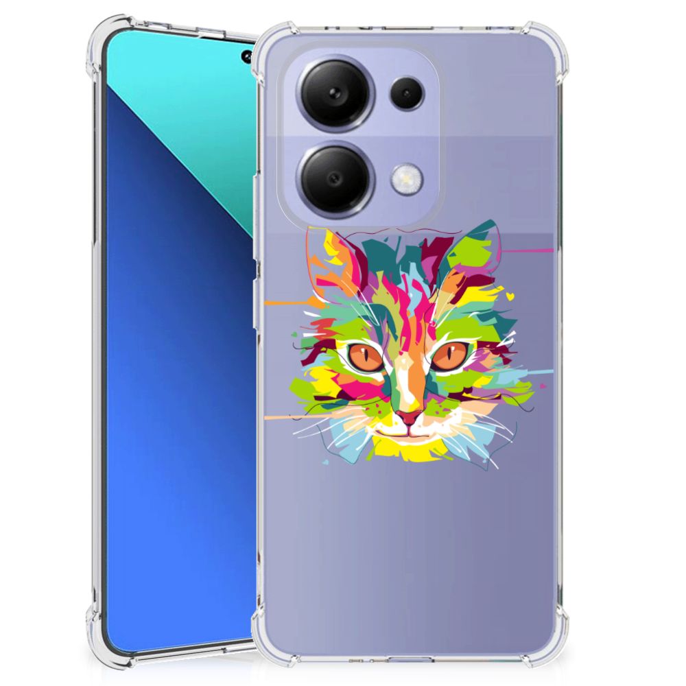 Xiaomi Redmi Note 13 4G Stevig Bumper Hoesje Cat Color B2C Telecom