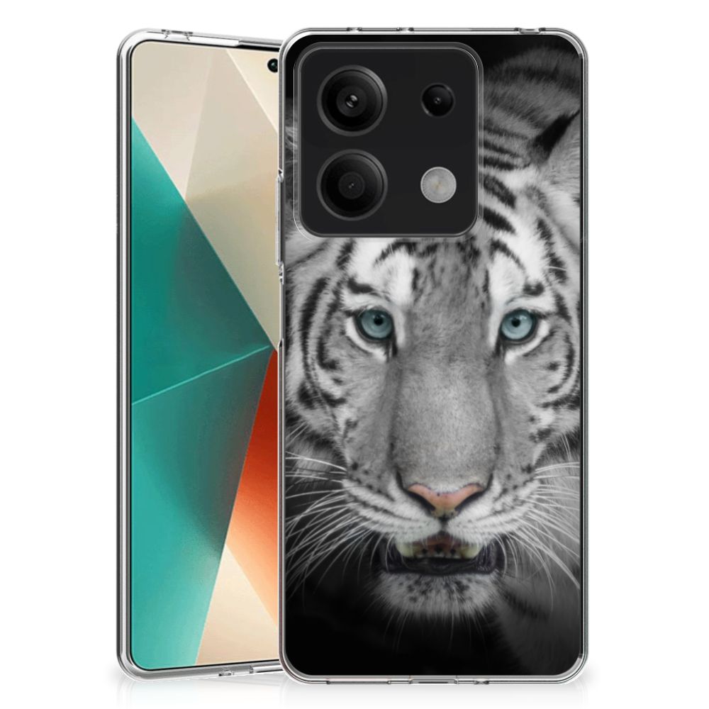Xiaomi Redmi Note 13 5G TPU Hoesje Tijger design tijger afbeelding