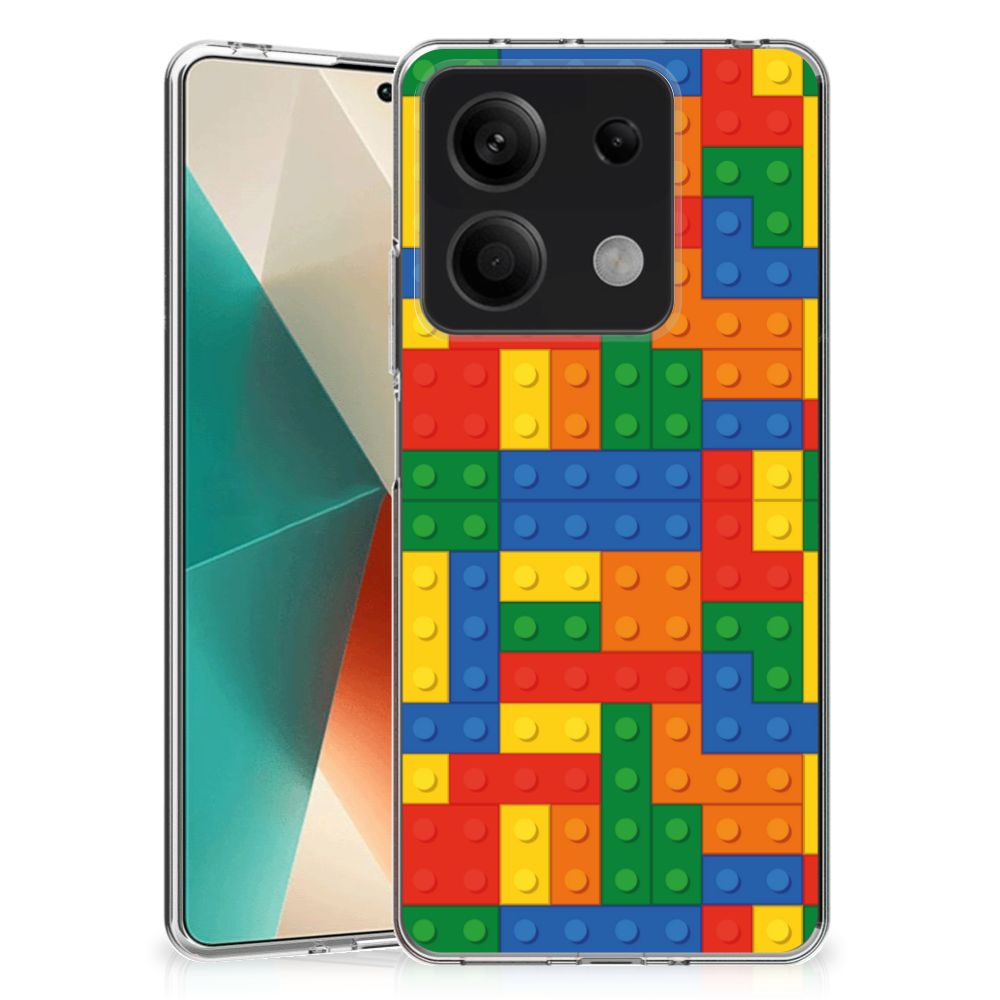 Xiaomi Redmi Note 13 5G TPU bumper Blokken voorkant