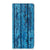 Xiaomi Redmi Note 13 Pro Plus Book Wallet Case Wood Blue ontwerp blauw hout aanzicht