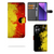 Xiaomi Redmi Note 13 Pro Plus Bookstyle Case België design Belgische kleuren aanzicht