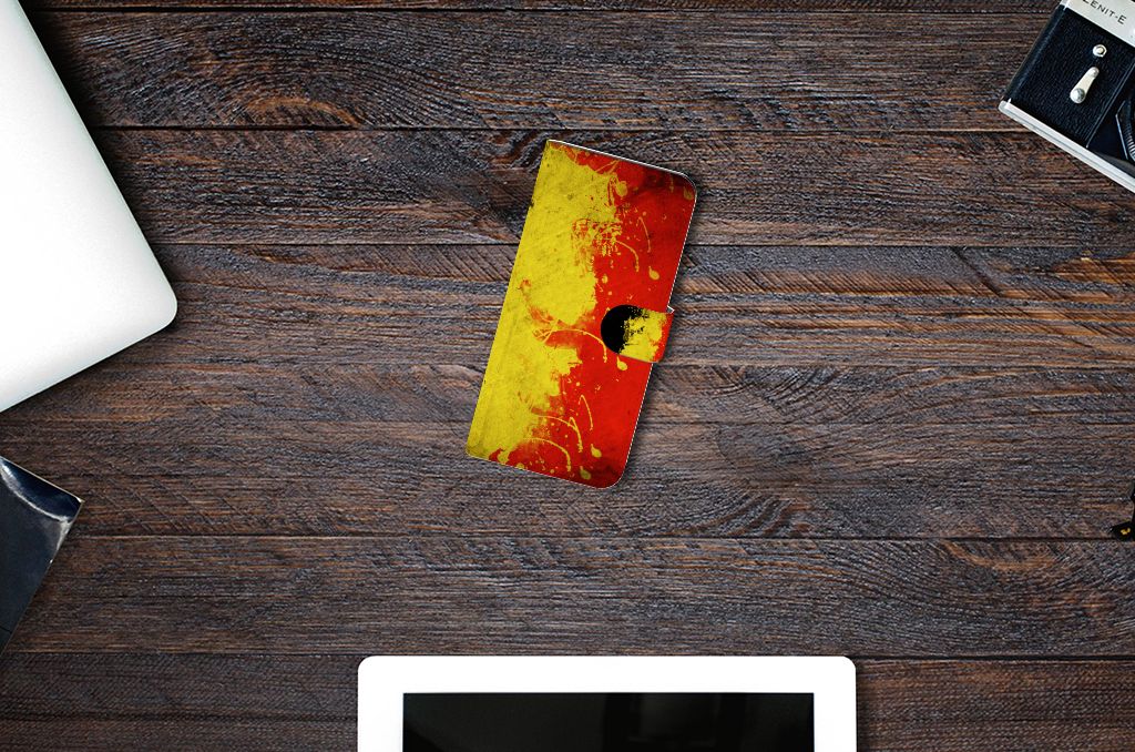 Xiaomi Redmi Note 13 Pro Plus Bookstyle Case België Belgisch design voorkant