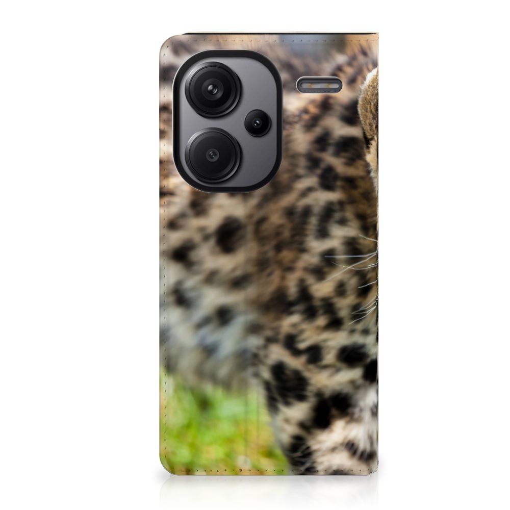 Xiaomi Redmi Note 13 Pro Plus Hoesje maken Baby Luipaard met een trendy, duurzame uitstraling en optimale bescherming.