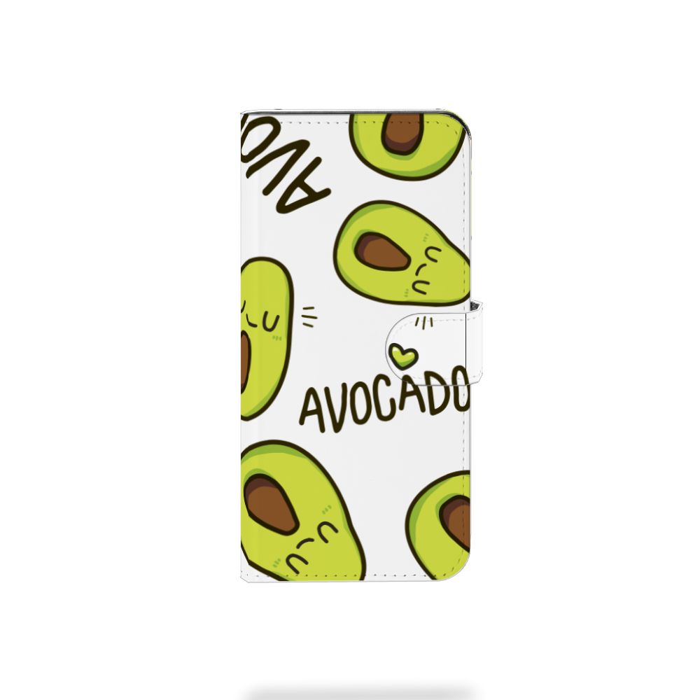 Xiaomi Redmi Note 13 Pro Plus Leuk Hoesje Avocado Singing telefoonhoesje avocado design vooraanzicht