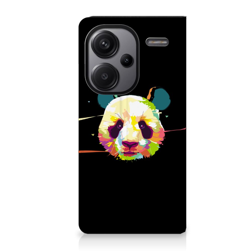 Xiaomi Redmi Note 13 Pro Plus Magnet Case Panda Color voorkant