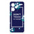 Xiaomi Redmi Note 13 Pro Plus Silicone-hoesje Flowers Blue DTMP achterkant ontwerp met bloemen en tekst