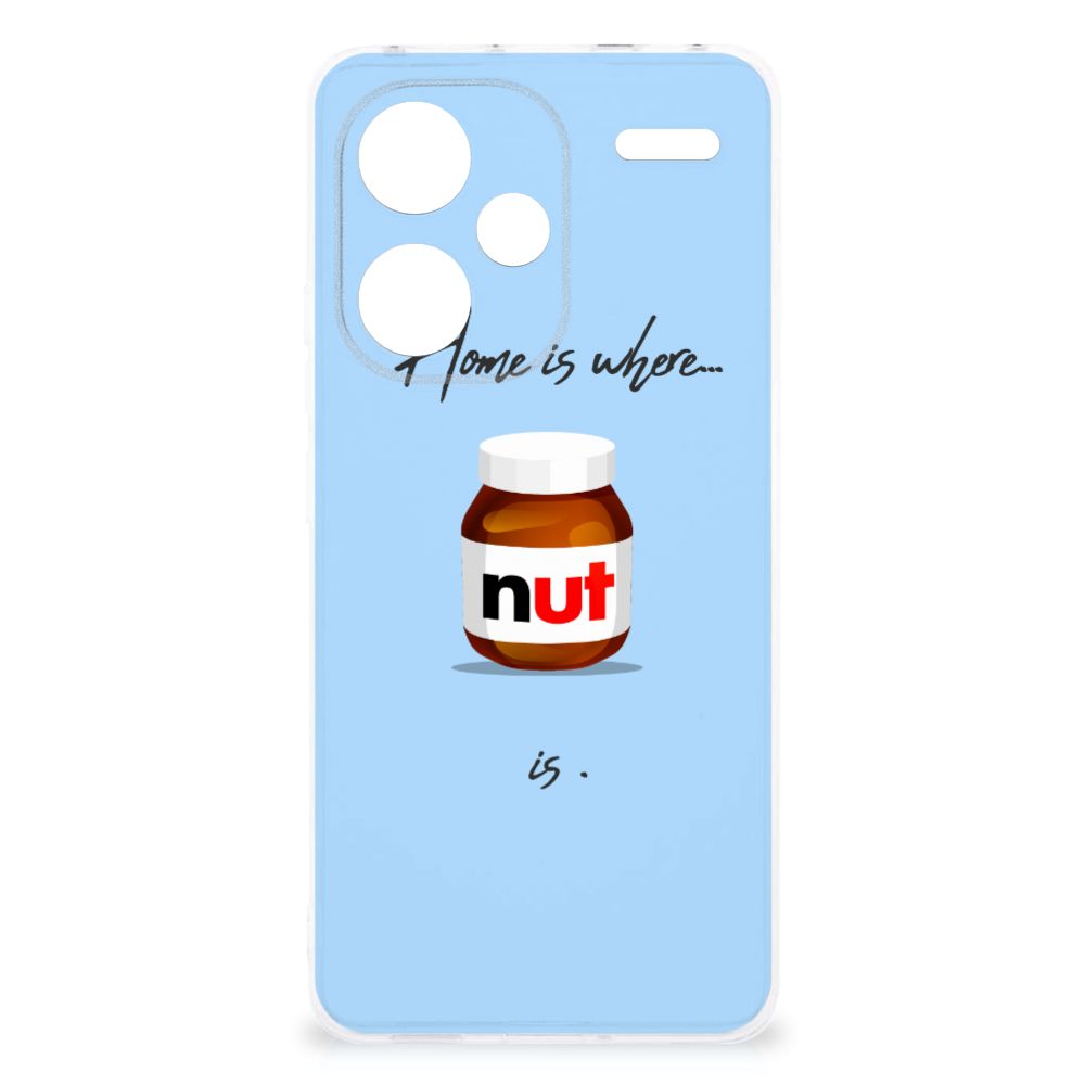 Xiaomi Redmi Note 13 Pro Plus Siliconen Case Nut Home design Nut Home aanzicht