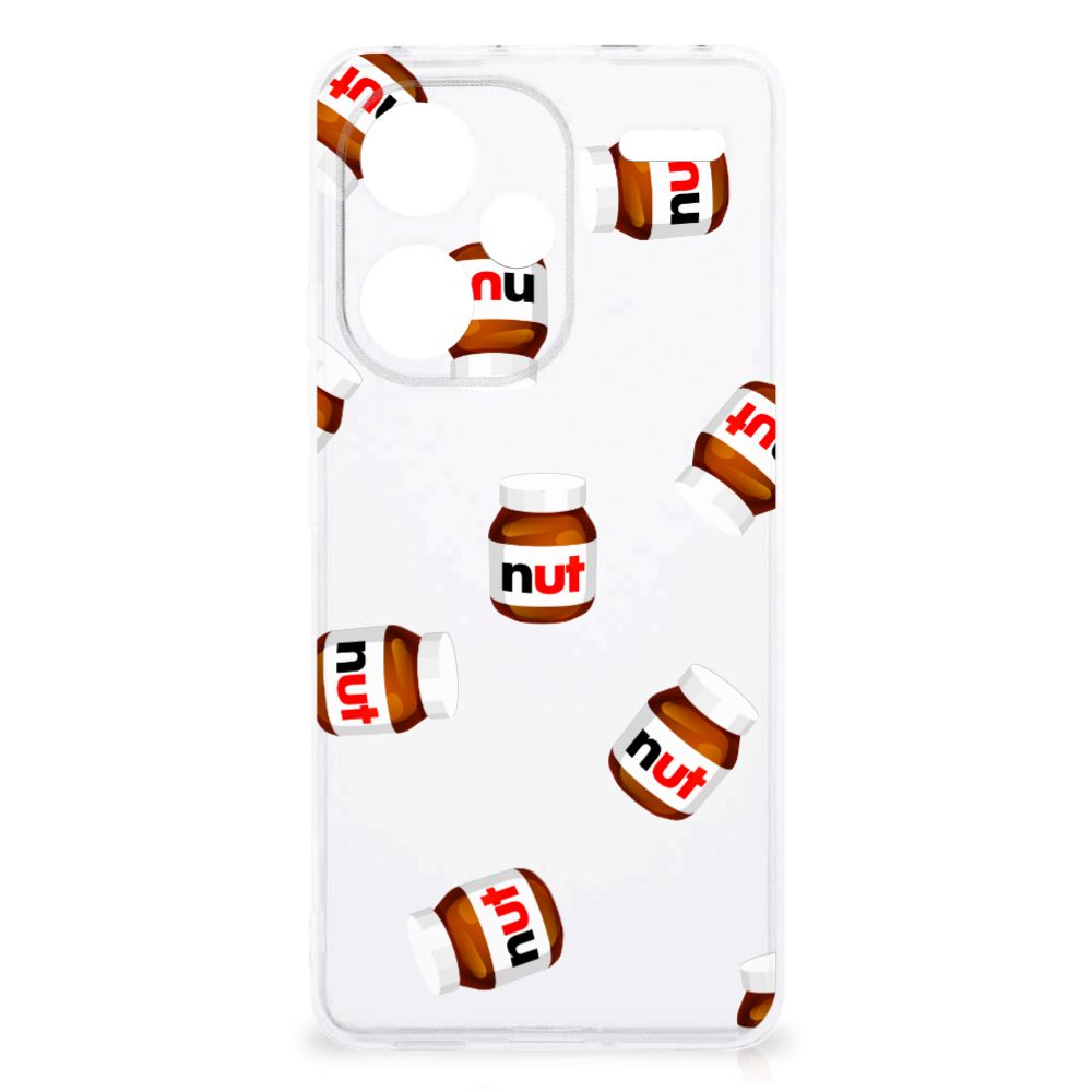 Xiaomi Redmi Note 13 Pro Plus Siliconen Case Nut Jar voorkant
