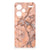 Xiaomi Redmi Note 13 Pro Plus TPU Siliconen Hoesje Marmer Oranje achterkant marmer design