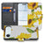 Zonnebloemen Hoesje voor iPhone Air Book Case zonnebloemen design binnenaanzicht