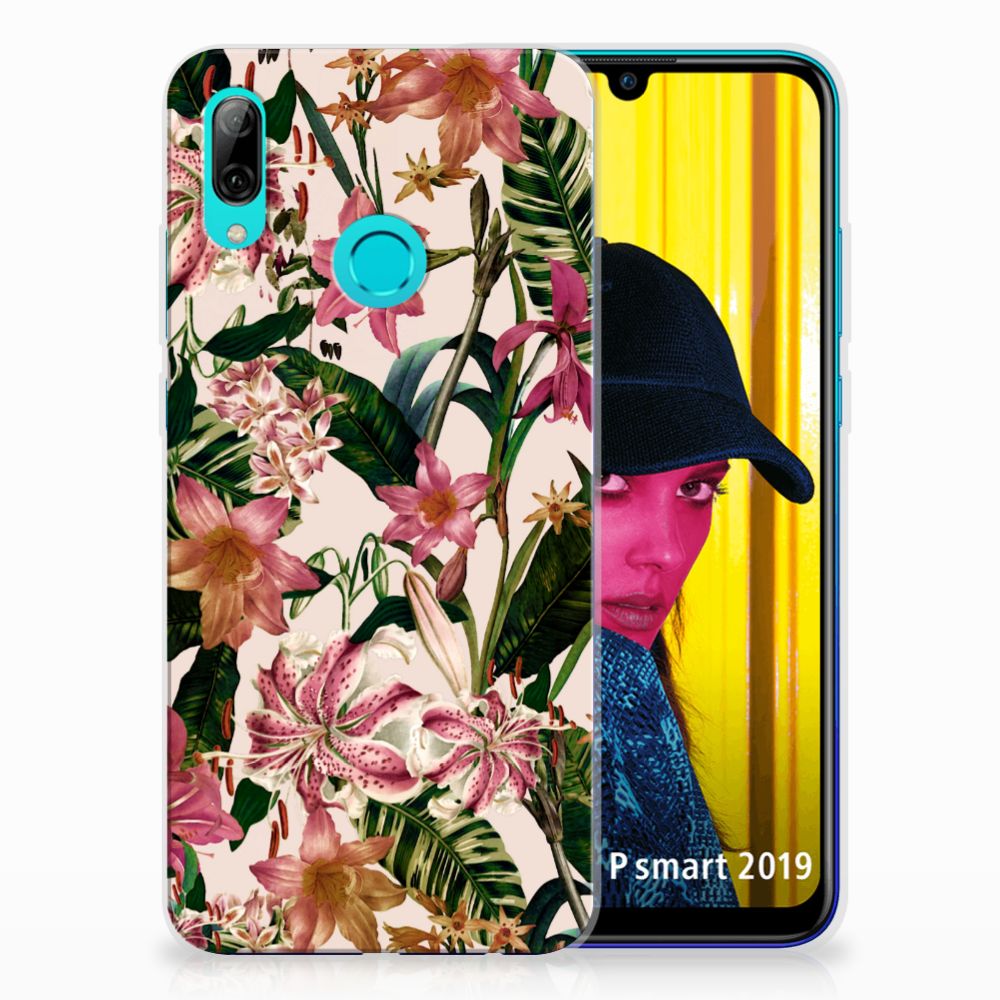 Huawei P Smart 2019 TPU Case Flowers