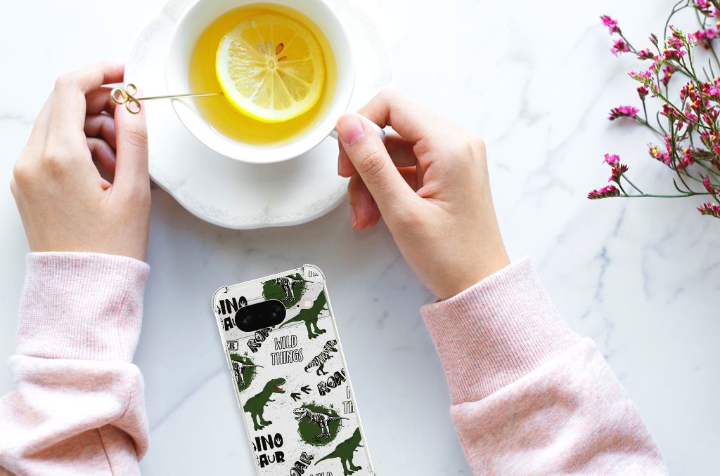 Case Anti-shock voor Google Pixel 8 Dinosaurus B2C Telecom