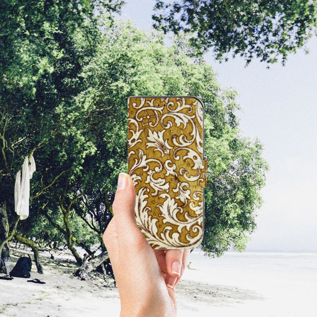 Wallet Case Apple iPhone 11 Pro Barok Goud