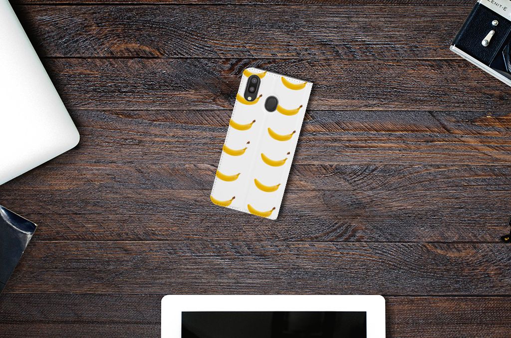 Samsung Galaxy M20 Flip Style Cover Banana