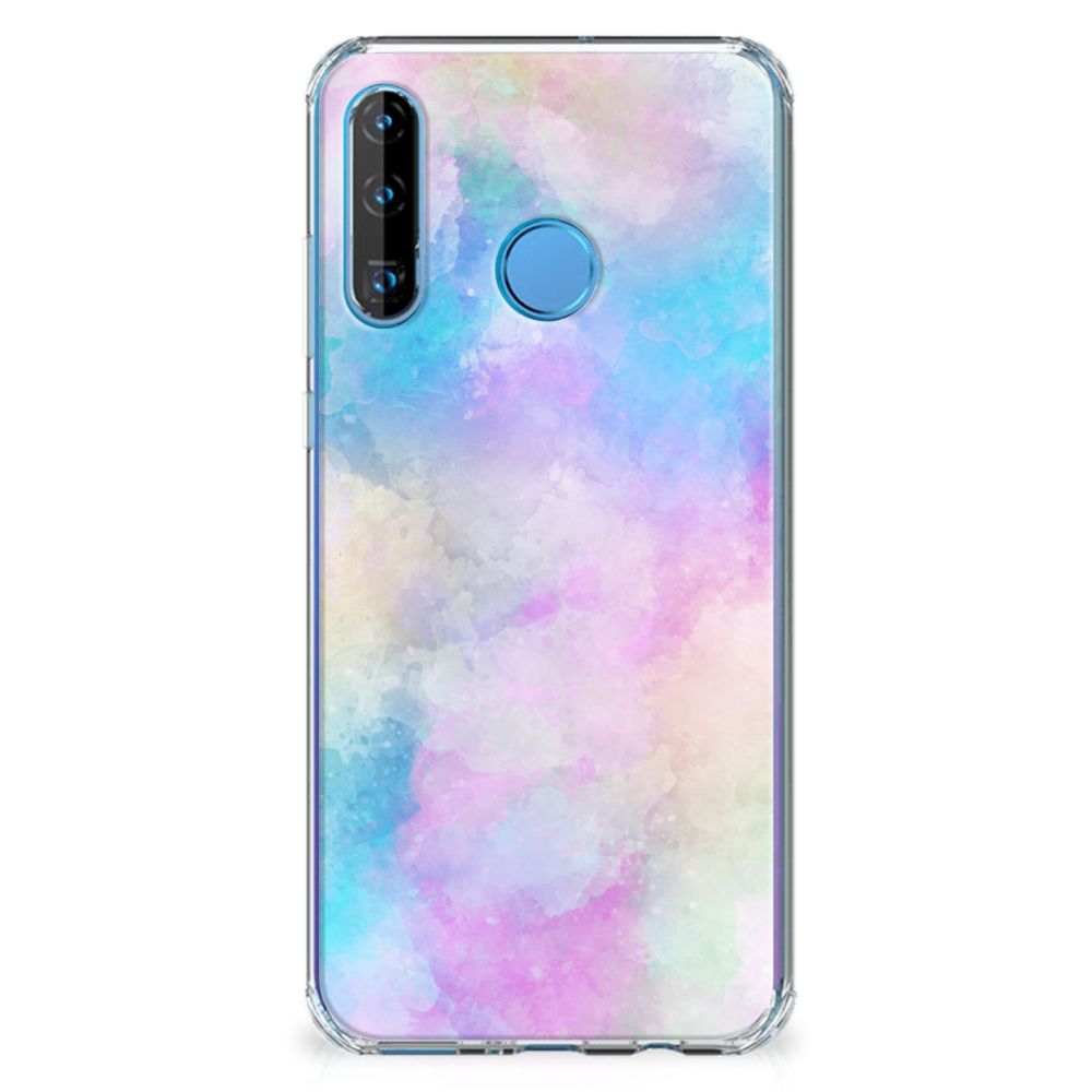 Back Cover Huawei P30 Lite Watercolor Light