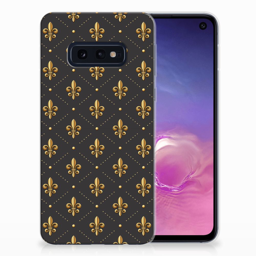 Samsung Galaxy S10e TPU bumper Franse Lelie